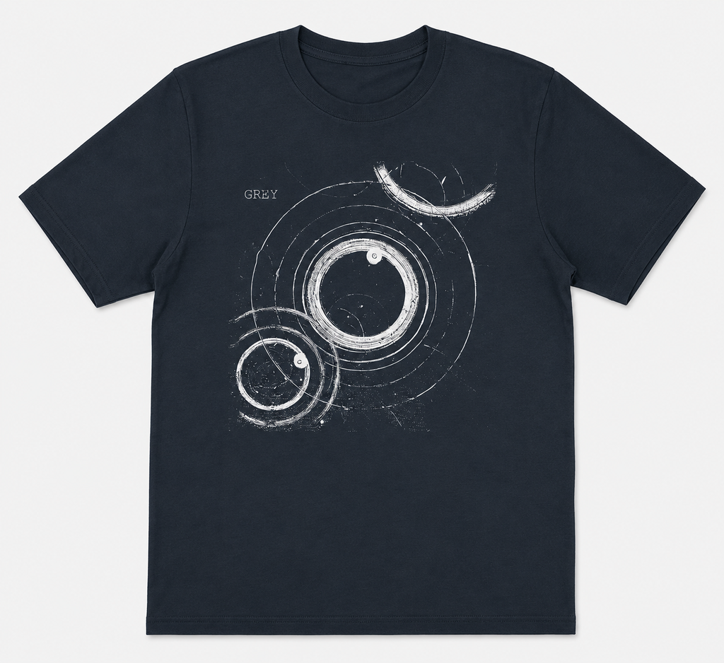 [Blue] "Grey"  Limited Edition T-Shirt