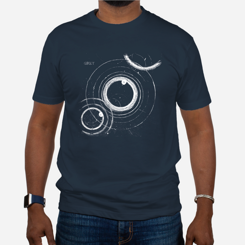 [Blue] "Grey"  Limited Edition T-Shirt