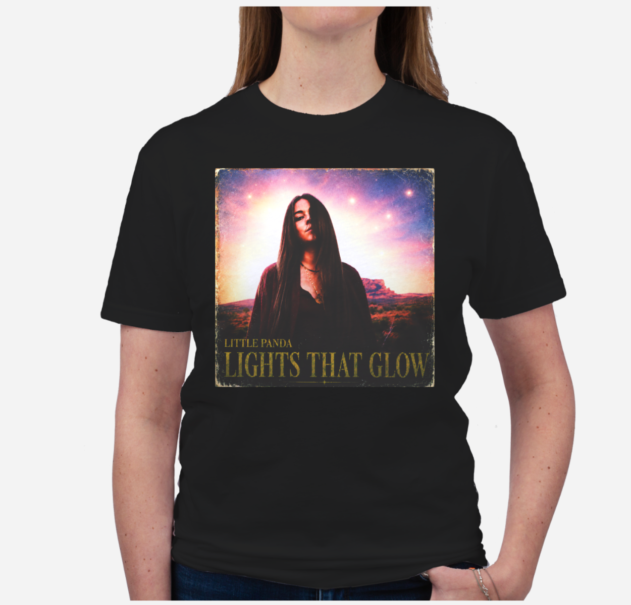 [Black] "Lights That Glow" Limited Edition T-Shirt