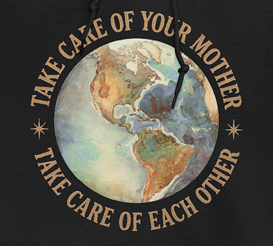 [Black] "Earth"  Limited Edition Hoodie